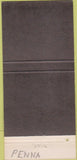 Matchbook Cover - Russell National Bank Mifflin Burnham Lewiston PA 30 Strike