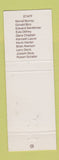 Matchbook Cover - John Ziegenhein Funeral Home St Louis MO