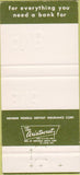 Matchbook Cover - Philadelphia National Bank 30 Strike