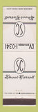 Matchbook Cover - Stroot Carroll Funeral Home St Louis MO