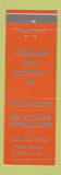 Matchbook Cover - Jos Stauth Funeral Home Buffalo NY