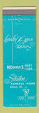 Matchbook Cover - Staten Funeral Home Alton IL