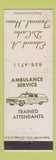 Matchbook Cover - Edward DeCarbo Funeral Home WEAR