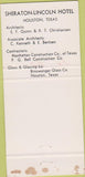 Matchbook Cover - Binswanger Glass Co Houston TX 30 Strike