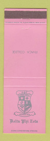 Matchbook Cover - Delta Phi Zeta Ithaca College NY WEAR