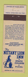 Matchbook Cover - Nittany Lion Inn State College PA Federal