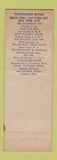 Matchbook Cover - Nittany Lion Inn State College PA Federal