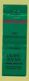 Matchbook Cover - Egan Ryan Funeral Home Columbus OH