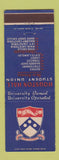 Matchbook Cover - Houston Hall University of Pennsylvania Penn