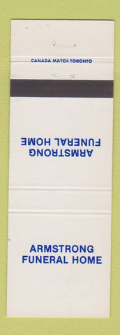 Matchbook Cover - Armstrong Funeral Home