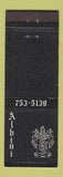 Matchbook Cover - Albini Funeral Home Waterbury CT