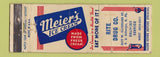 Matchbook Cover - Meyer's Ice Cream Rite Drug WORN