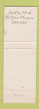 Matchbook Cover - Hair Affair Salon Norristown PA LAVENDER WEAR