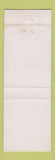 Matchbook Cover - Morgan Frey Furniture Store Funeral York PA