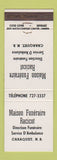 Matchbook Cover - Maison Racicot Funeral Home Caraquet NB