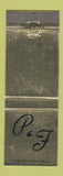 Matchbook Cover - Piepho Fry Funeral Home Muncie IN