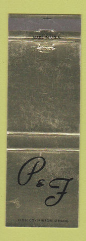Matchbook Cover - Piepho Fry Funeral Home Muncie IN
