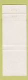 Matchbook Cover - Browne Memorial Chapel Funeral Enfield CT
