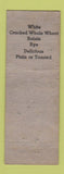 Matchbook Cover - Dutch Treat Bread Kalamazoo MI ADVANCE WEAR