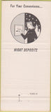 Matchbook Cover - Everett Bank Everett PA 30 Strike