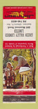 Matchbook Cover - Johnson Boat Motors Green Valley Lumber Ottawa ON WEAR