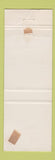 Matchbook Cover - Bullock Funeral Home Dunnville ON