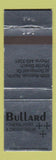 Matchbook Cover - Bullard Funeral Home Myrtle Beach SC