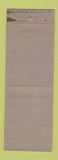 Matchbook Cover - Loring Byers Funeral Home Baltimore MD WEAR