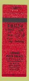 Matchbook Cover - Caesars Pizza Palace Restaurant