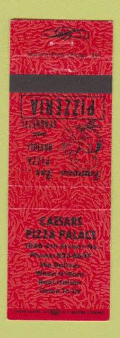 Matchbook Cover - Caesars Pizza Palace Restaurant