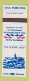 Matchbook Cover - Patriots Point Charleston SC Naval Museum USS Yorktown