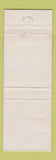 Matchbook Cover - Chas Burden Son Funeral Home Jackson Grass Lake MI WEAR