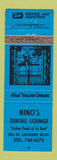 Matchbook Cover - Nino's Dining Lounge Montreal?
