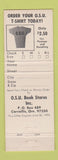 Matchbook Cover - University of Oregon State Beavers Corvallis OR Book Store