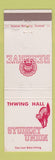 Matchbook Cover - Western Reserve University Cleveland OH WEAR