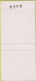 Matchbook Cover - Gem City Savings Assoc Dayton OH 30 Strike