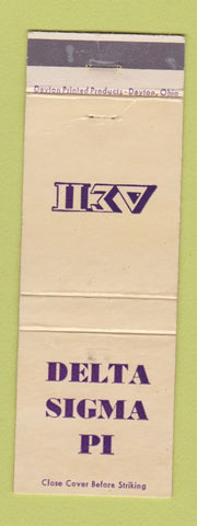 Matchbook Cover - Delta Sigma Pi Fraternity WEAR