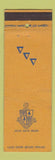 Matchbook Cover - Delta Delta Delta Fraternity Carmel Paper Hollywood CA WEAR