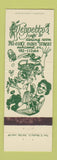 Matchbook Cover - Gepetto's Cafe Ashland OR