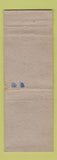 Matchbook Cover - HA Detweiler Insurance Sterling IL WEAR