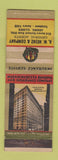 Matchbook Cover - AW Heinz Insurance Aurora IL