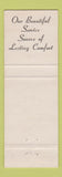 Matchbook Cover - Hull Funeral Home New Athens Marissa IL
