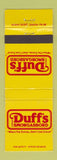 Matchbook Cover - Duff's Smorgasbord