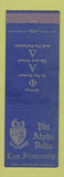 Matchbook Cover - Phi Alpha Delta Law Fraternity WEAR