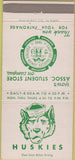 Matchbook Cover - East Los Angeles Jr College Hustkies CA 30 Strike