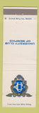 Matchbook Cover - University Club of Memphis TN
