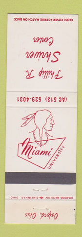 Matchbook Cover - Miami University Oxford OH WEAR
