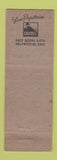 Matchbook Cover - Sigma Phi Epsilon Fraternity Carmel Paper Hollywood CA