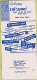 Matchbook Cover - Heathwood Miami Beach FL 30 Strike