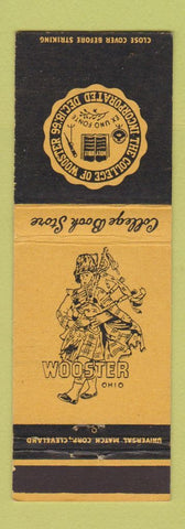 Matchbook Cover - College of Wooster OH